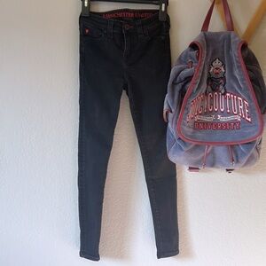 True Religion Black Skinny Jeans